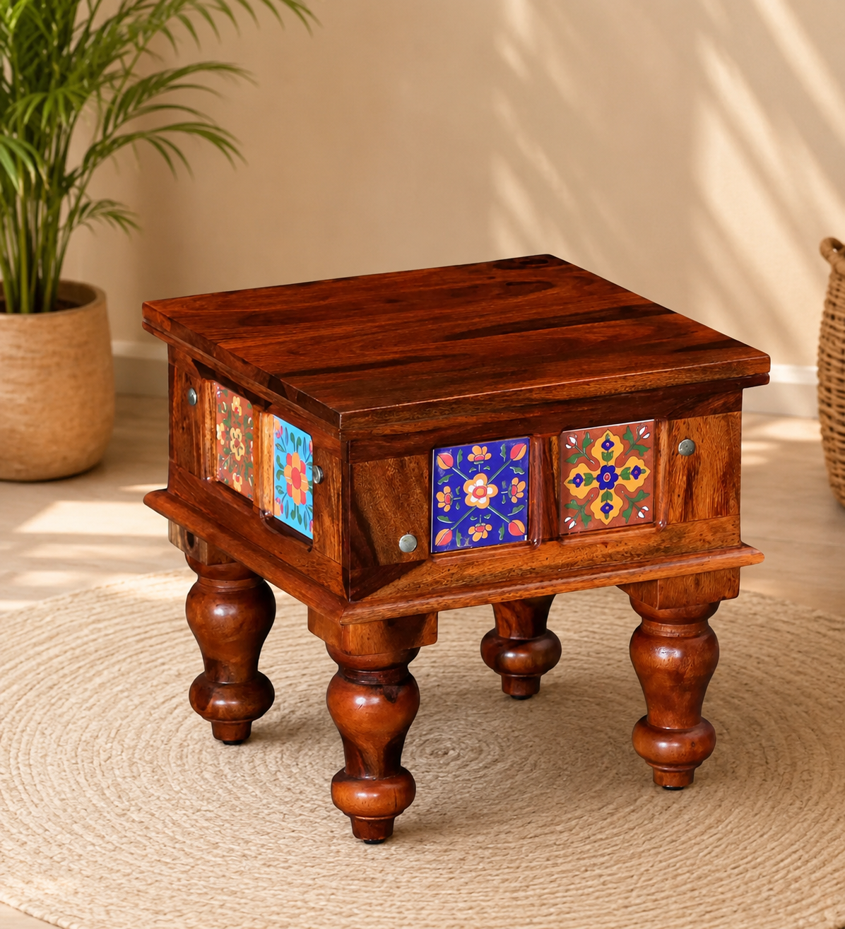 Sanya-Natural-Wood-Bedside-Cabinet-with-Elegant-Finish-classic-wood2.png Sanya Natural Wood Bedside Cabinet with Elegant Finish - Image 1
