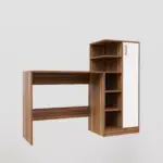 Dna Writing Table In Noce Lyon & White Finish - Image 7