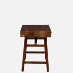 Mans Sheesham Wood Writing Table In Scratch Resistant Provincial Teak Finish - Image 4