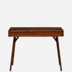Mans Sheesham Wood Writing Table In Scratch Resistant Provincial Teak Finish - Image 7