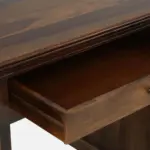Stayan Sheesham Wood Writing Table in Scratch Resistant Provincial Teak Finish - Image 9